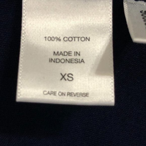 NWT- NEW YORK & COMPANY 100% Cotton Blue & White Sleeveless Dress - Size X-Small - Picture 4 of 5